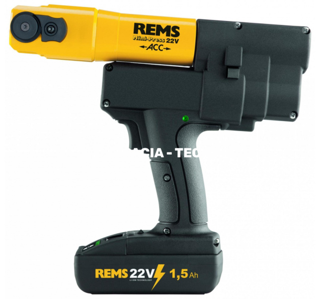 REMS Mini-Press 22 V ACC Basic Pack + 3x čeľuste 578X05