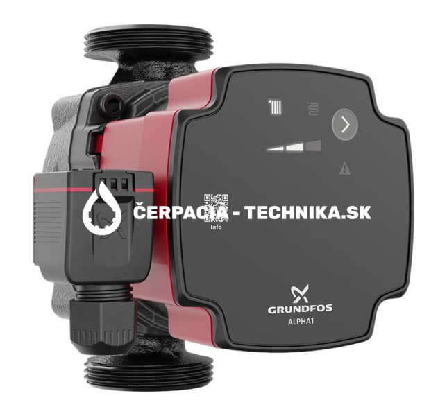 Elektronické obehové čerpadlo Grundfos ALPHA1 25-40 130 93094214